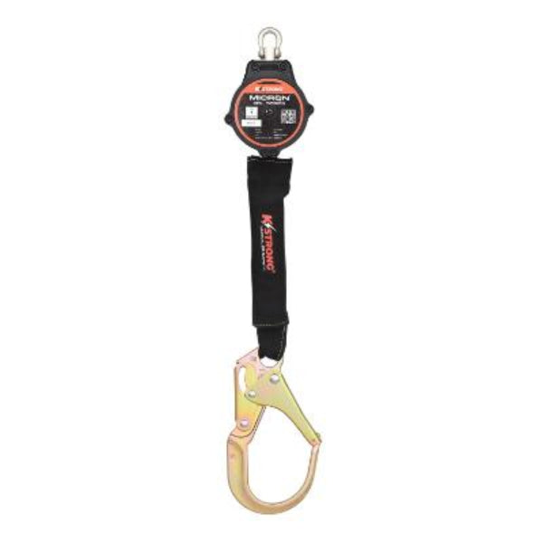 Micron Arc Flash Self Retracting Lifeline - Steel Rebar Hook - 6ft image 3