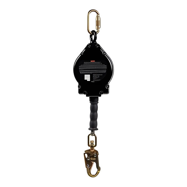 Brute-AL Aluminum Housing Self Retracting Lifeline - Galv Steel Wire Cable (Steel Snap Hook) - All Sizes image 3