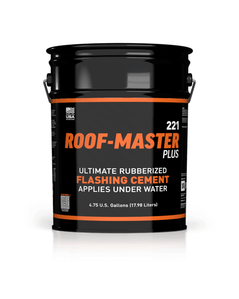 United Asphalt #221 Roof Master Plus Flashing Cement 10 oz