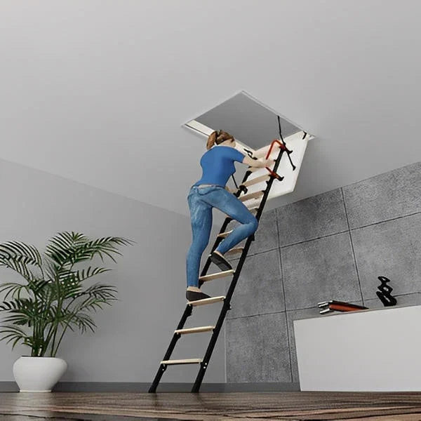 Wooden Metal Basic Insulated Ladder - All Sizes image 2