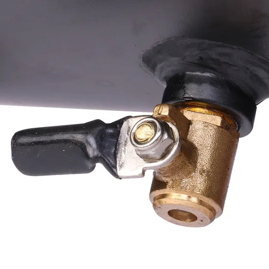 Ronix Ultra Quiet Oil-Free 25L Electric Industrial Hose Upright Air Compressor