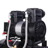 Ronix Ultra Quiet Oil-Free 25L Electric Industrial Hose Upright Air Compressor