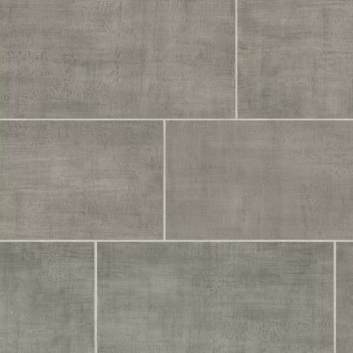 Unico Gray 12" x 24" Concrete-Look Porcelain Floor & Wall Tile, 13.56 sq. ft. per Case
