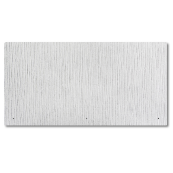 WeatherSide Fiber-Cement Siding - Purity Straight Shingle w/ Textured Surface - 12 in x 24 in (18 Shingles - Approx 33 Sq Ft) image 2