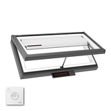 VELUX Solar Powered Venting Curb Mount Skylight - White Solar Powered Shade image 18