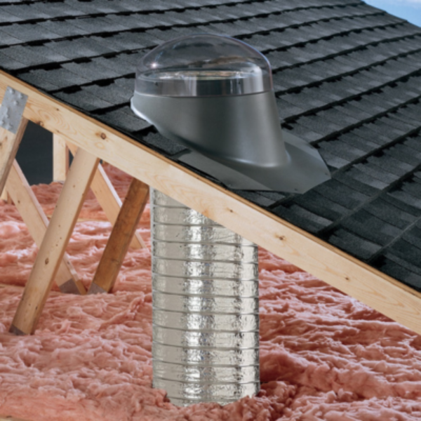 VELUX 14 in. Flexible Sun Tunnel Skylight - Pitched Metal Flashing image 3