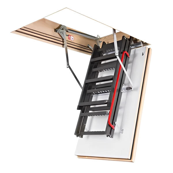 LMF 60 Fire Rated 60 Min Metal Attic Ladder - All Sizes image 2
