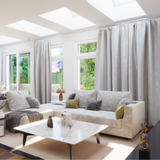 VELUX Fixed Deck Mount Skylight - White Solar Powered Shade image 7