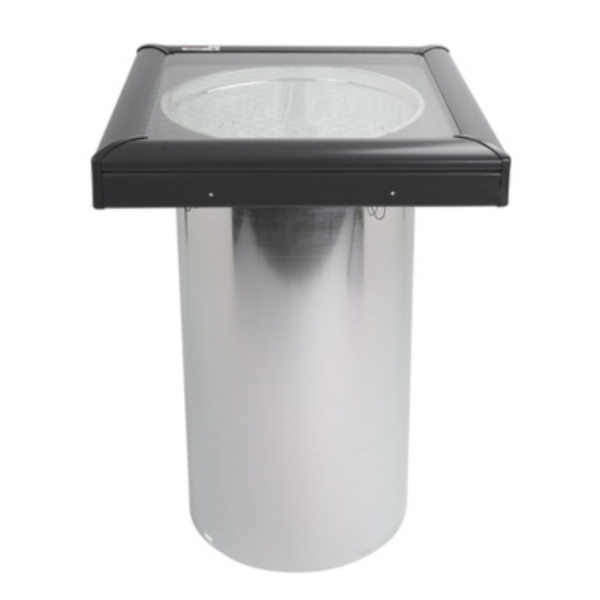 14 in. Curb Mount Rigid Sun Tunnel Skylight with Wildfire Glass image 3