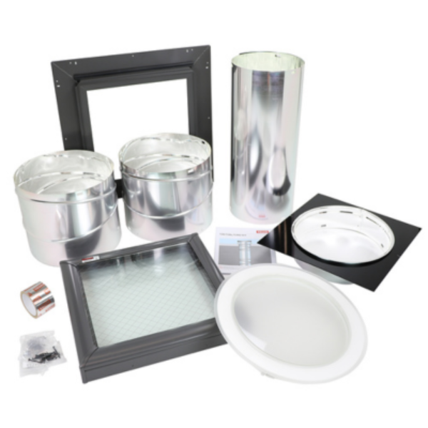 14 in. Self-Flashed Rigid Sun Tunnel Skylight with Wildfire Glass image 3