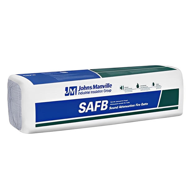 Johns Manville SAFB Unfaced Mineral Wool Insulation Batts - All Sizes image 2