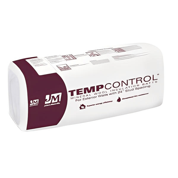 Johns Manville R-23 TempControl Unfaced Mineral Wool Insulation Batts - All Sizes image 2