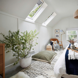 VELUX Solar Powered Venting Deck Mount Skylight - White Solar Powered Shade image 10