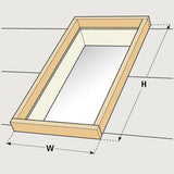 VELUX Manual Venting Curb Mount Skylight - White Solar Powered Shade image 11