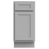 Vanity Art 15 in. W x 21 in. D x 32.5 in. H 1-Drawer Bath Vanity Cabinet Only in Gray