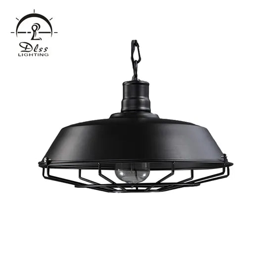 DLSS Lighting Vintage Decorative Style for Industry with E27 Pendant Light