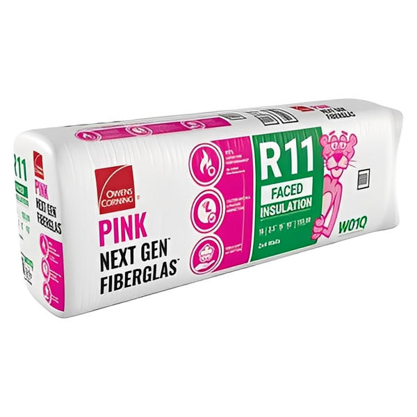 Owens Corning R-11 Kraft Faced Fiberglass Insulation Batts - All Sizes image 2