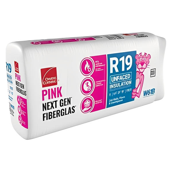 Owens Corning R-19 Un-Faced Fiberglass Insulation Batts (All Sizes) image 4