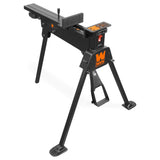 WEN WA601 600 lbs. Capacity Portable Clamping Sawhorse Work Bench with Non-Marring Jaws