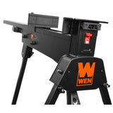 WEN WA601 600 lbs. Capacity Portable Clamping Sawhorse Work Bench with Non-Marring Jaws