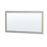 Wyndham Collection Sheffield 60-in Espresso Double Sink Bathroom Vanity with White Carrara Marble Top, Mirror Included