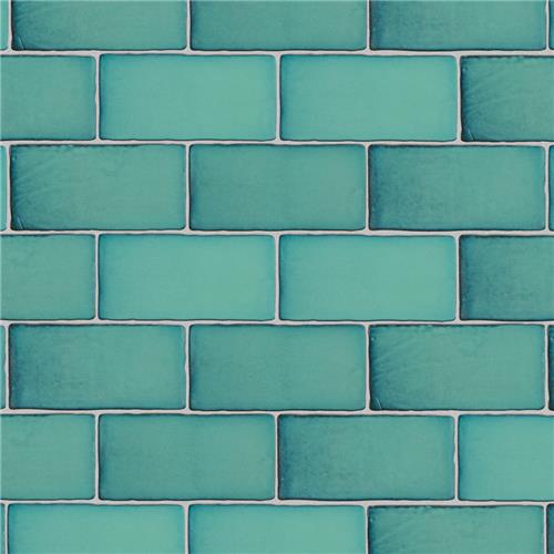Merola Tile Antic Special Lava Verde 3 in. x 6 in. Ceramic Wall Subway Tile (4.38 sq. ft. / Case)