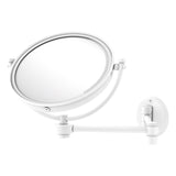 Allied Brass 8-in x 10-in Polished Brass Double-Sided Magnifying Wall-Mounted Vanity Mirror