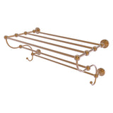 Allied Brass Waverly Place Matte White Wall Mount Towel Rack