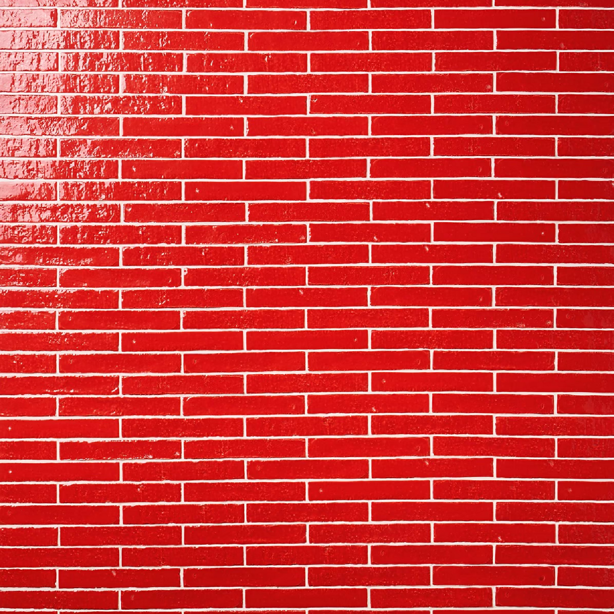 Wabi Sabi Crimson Red 1.5x9 Glossy Ceramic Tile