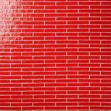 Wabi Sabi Crimson Red 1.5x9 Glossy Ceramic Tile