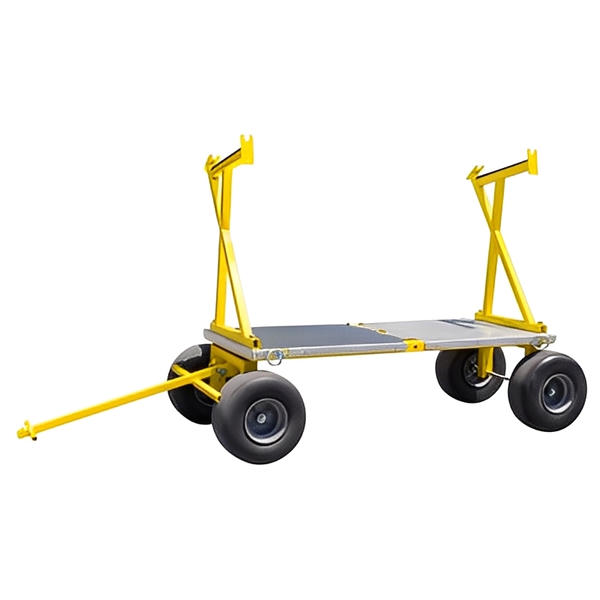 TranzCart - Mobile Roof Cart with Guardrail Rack
