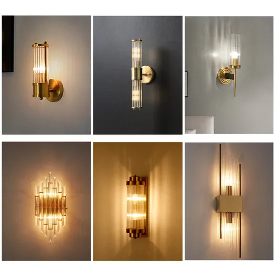 DLSSlighting Wholesale Hotel Gold Modern Wall Lighting for Indoor Decor Lamp