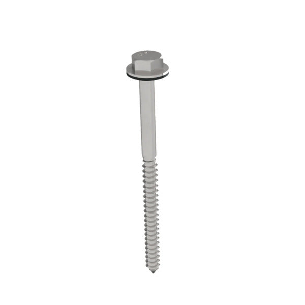 SnapNrack Stainless Steel Sealing Washer Lag Mill 4-1/2"