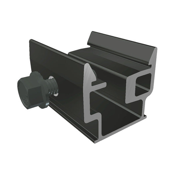 SnapNrack Ultra Rail Level Spacer Black