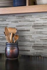 Emser Zen Quiet Glass Border Tile, 11-Pack (6 in. x 24 in.)