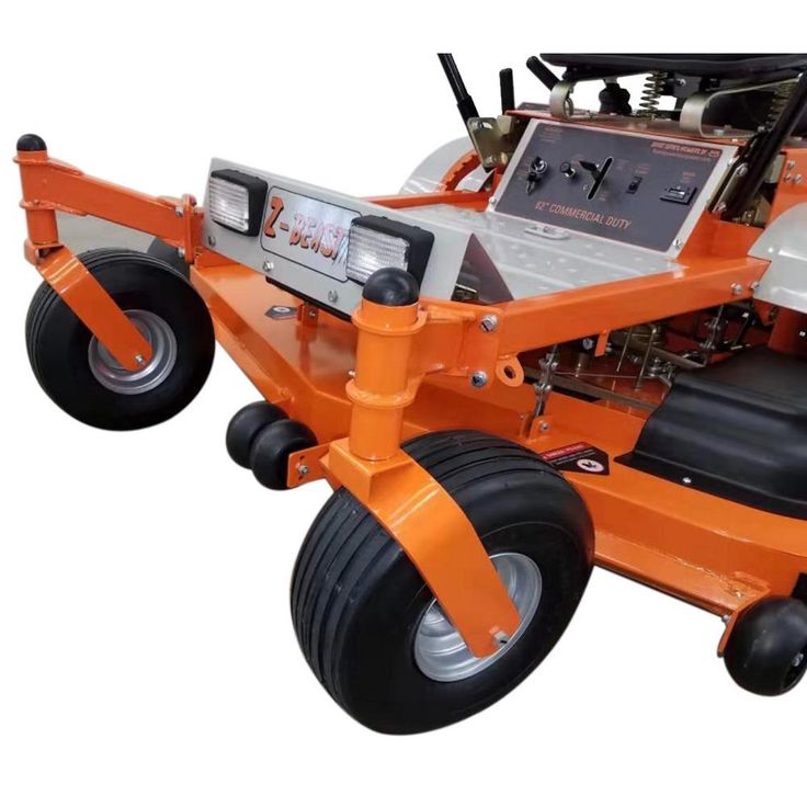 Beast 62 in. 25 HP Gas Powered by Briggs and Stratton Pro Engine Zero-Turn Commercial Mower with Free Rollbar and Headlight
