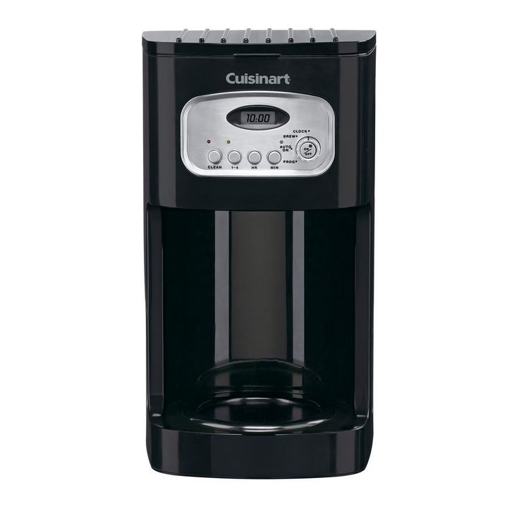 10-Cup Black Programmable Thermal Coffee Maker