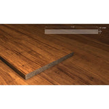 Cali Bamboo Fossilized 7.5-in x 48-in Distressed Java Prefinished Bamboo Stair Riser