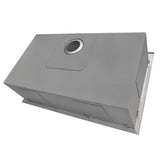 Drop-In Stainless Steel 33 in. Topmount Tight Radius 16-Gauge Kitchen Sink Single Bowl
