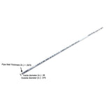 1/4 in. (3/8 in. ) x 2 ft. White PEX Pipe - Super Arbor