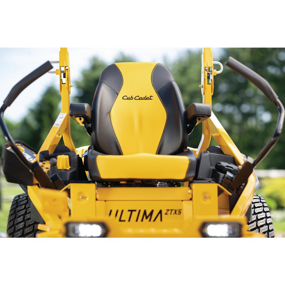 Cub Cadet Ultima ZTX5 60 in. Fab Deck 24 HP Kawasaki V-Twin Zero Turn Mower with Roll Over Protection and Front Wheel Suspension - Super Arbor