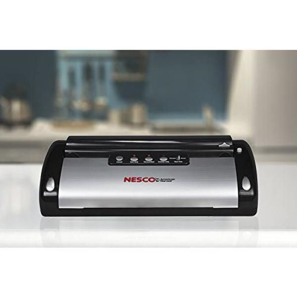Black Food Vacuum Sealer with Bag Cutter