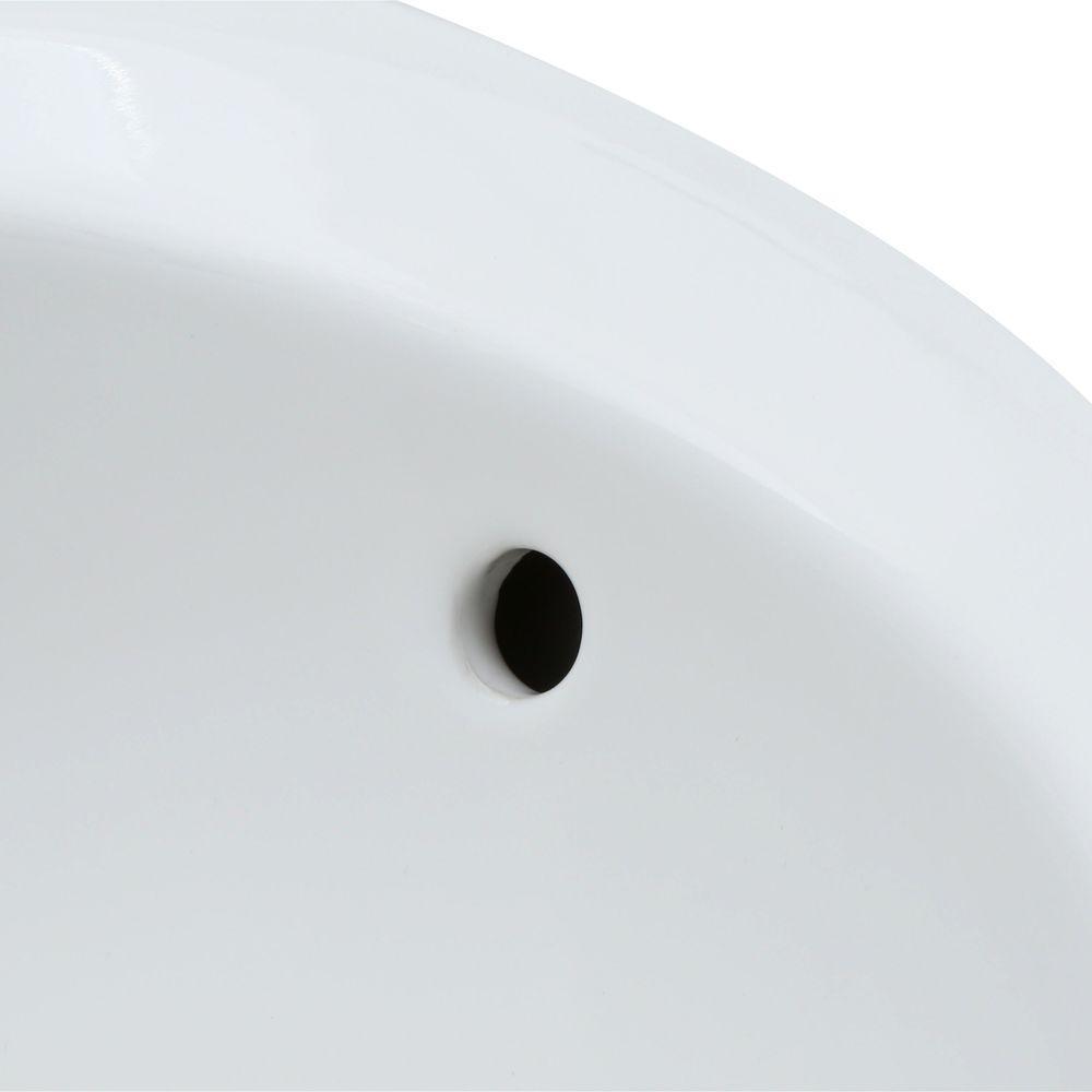 Cornice Wall-Mount Bathroom Sink in White - Super Arbor