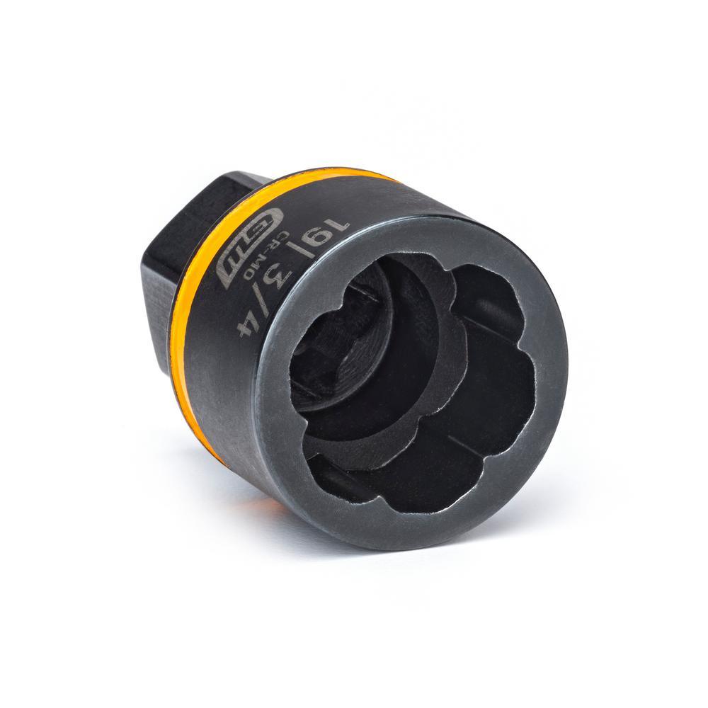 1/4 in. and 3/8 in. Drive Bolt Biter Impact Extraction Socket Set (8-Piece) - Super Arbor