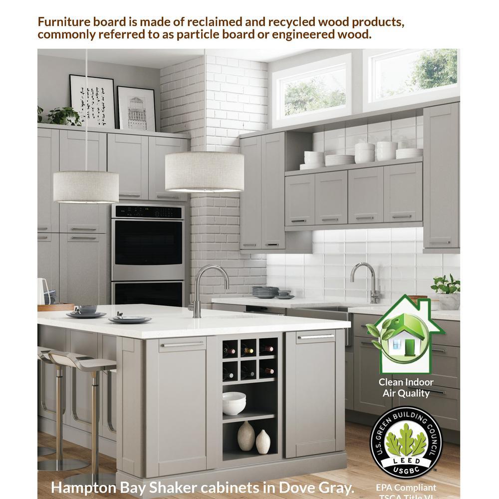 Hampton Partially Assembled 36x34.5x24 in. Corner Sink Base Kitchen Cabinet in Unfinished Beech - Super Arbor