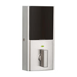 Z-Wave SmartCode 914 Contemporary Single Cylinder Satin Nickel Electronic Deadbolt Featuring SmartKey Security - Super Arbor