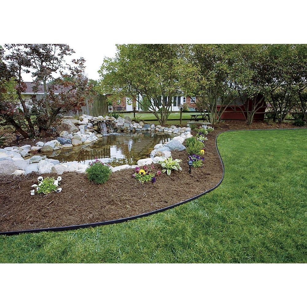 LandShark 20 ft. Pound-In Landscape Edging Project Kit - Super Arbor