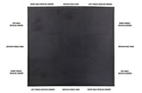 FlooringInc 2'x2' Jumbo Soft Foam Tiles (1 Black Grey) - Great for MMA Flooring, Kid's Flooring, Gym Flooring