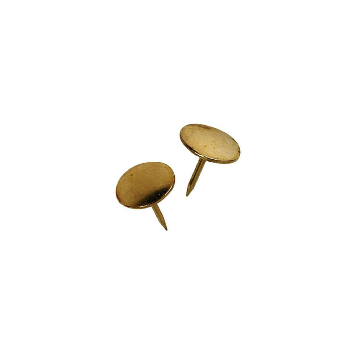 Hillman 0.375 in. Yellow Steel Thumb Tacks, 40-Pack