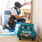 Quiet Series 2 Gal. 1 HP Oil-Free Electric Air Compressor - Super Arbor